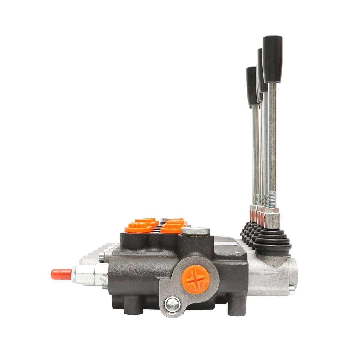 Distribuitor hidraulic cu 6 manete incluse debit 80L/min, 15 /+80 Breckner Germany